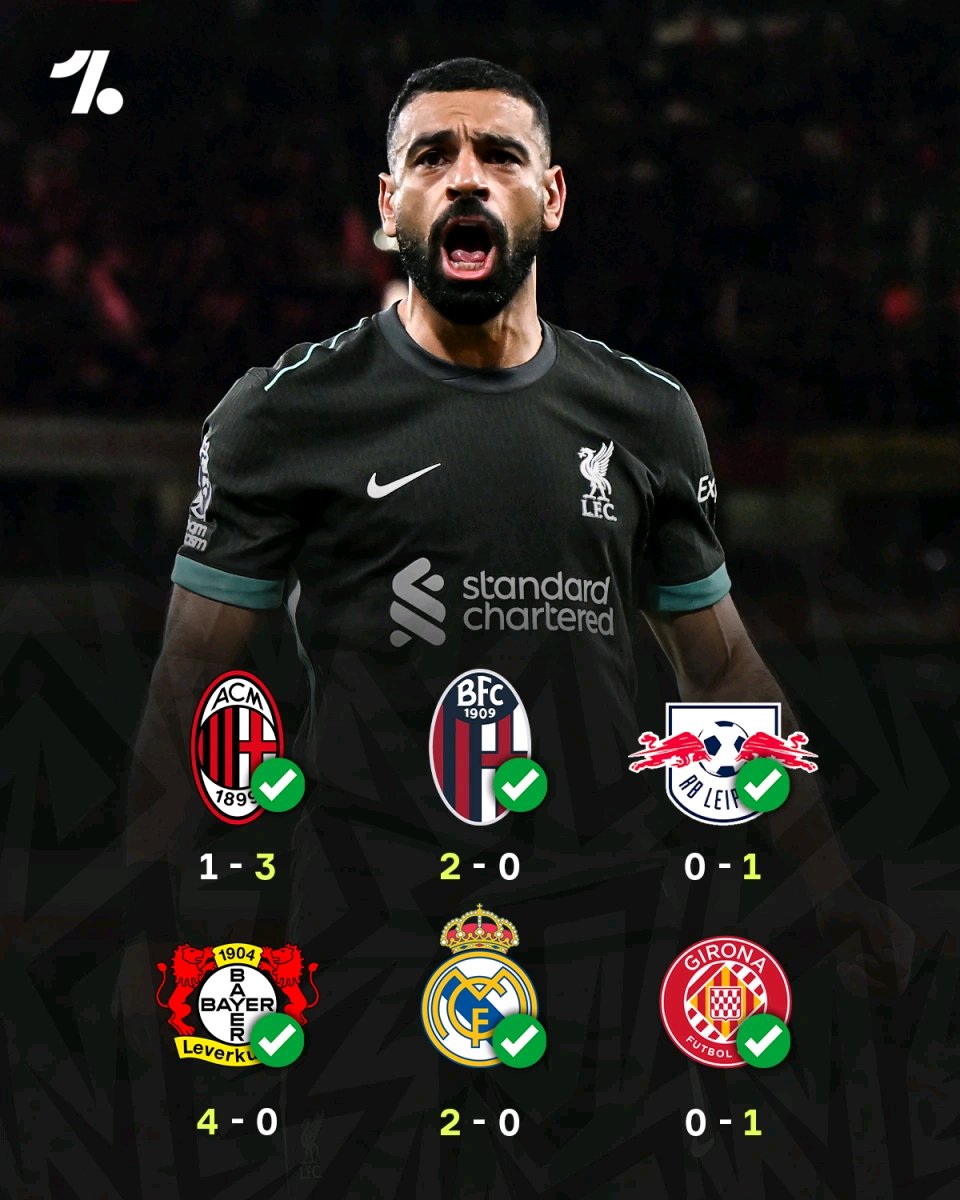  利物浦欧战成绩 